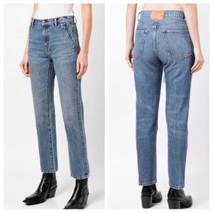 Alexander Wang OG High Rise Stovepipe Denim in Size 26 vintage faded indigo